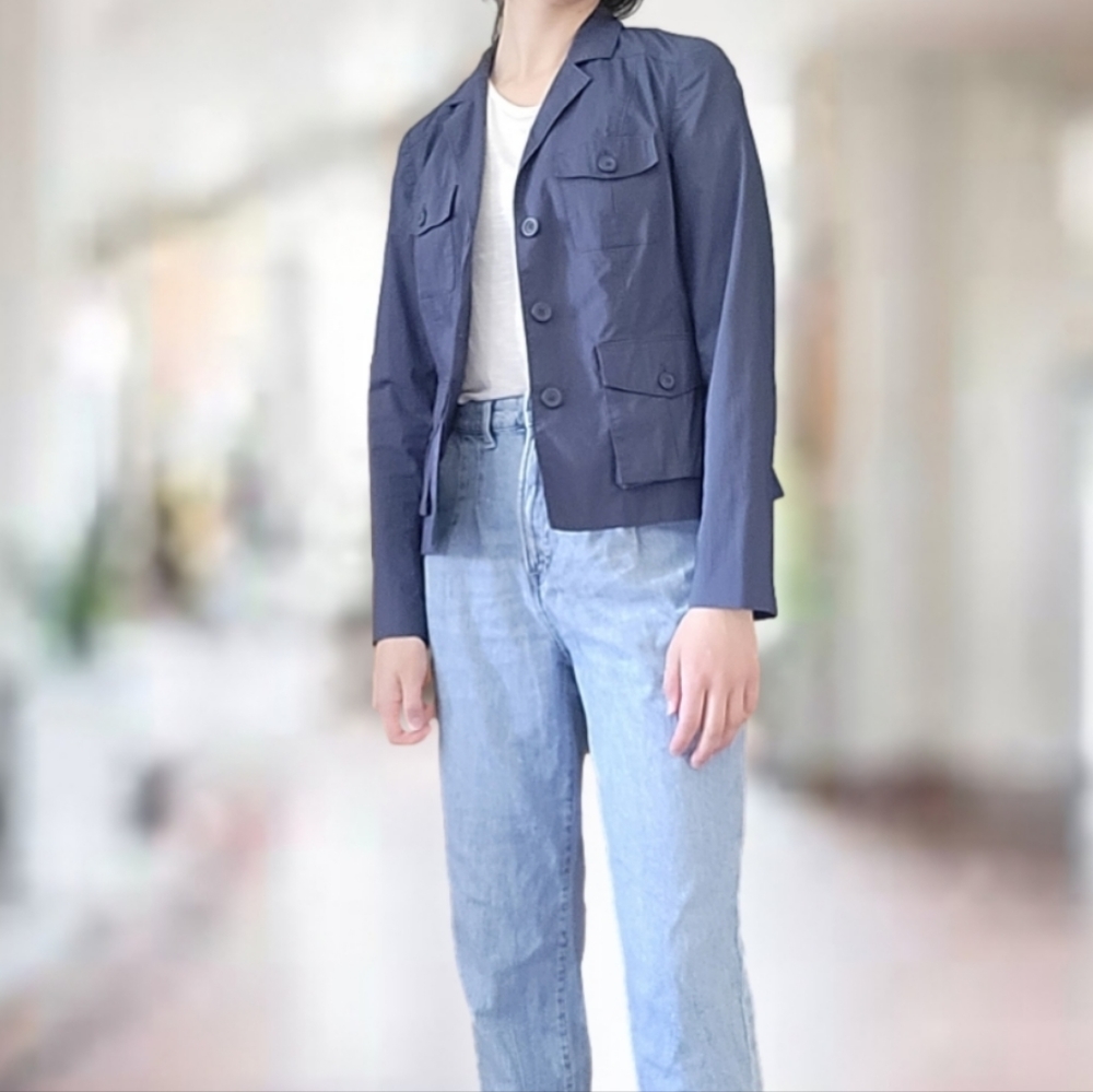 BANANA Republic Navy Blue BLAZER